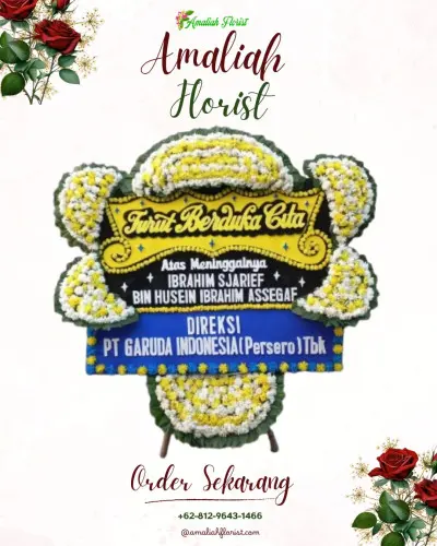 Papan Bunga Duka di Sodong